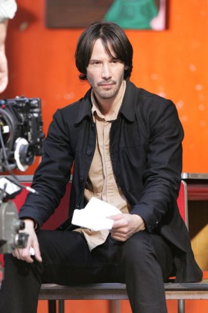 Keanu at work on Generation Um