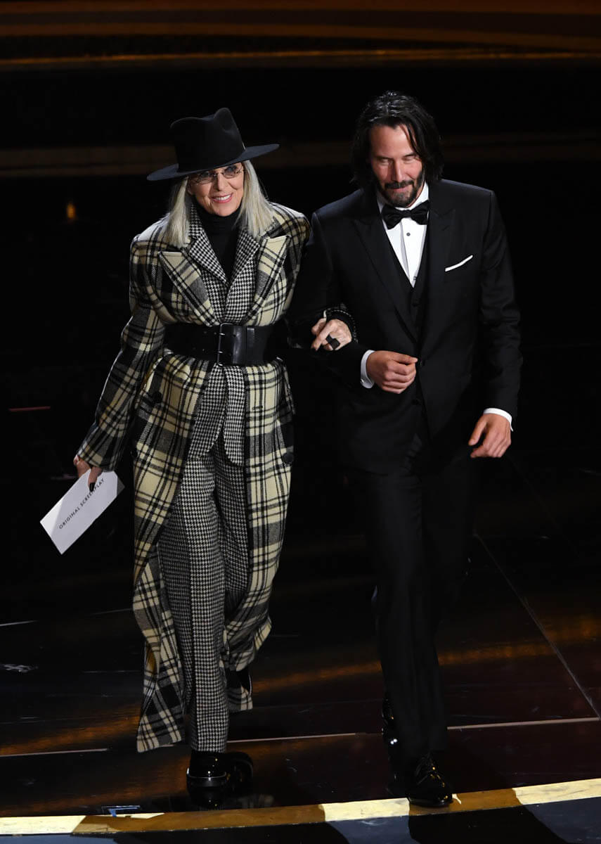 Diane Keaton & Keanu Reeves: An Oscar Reunion