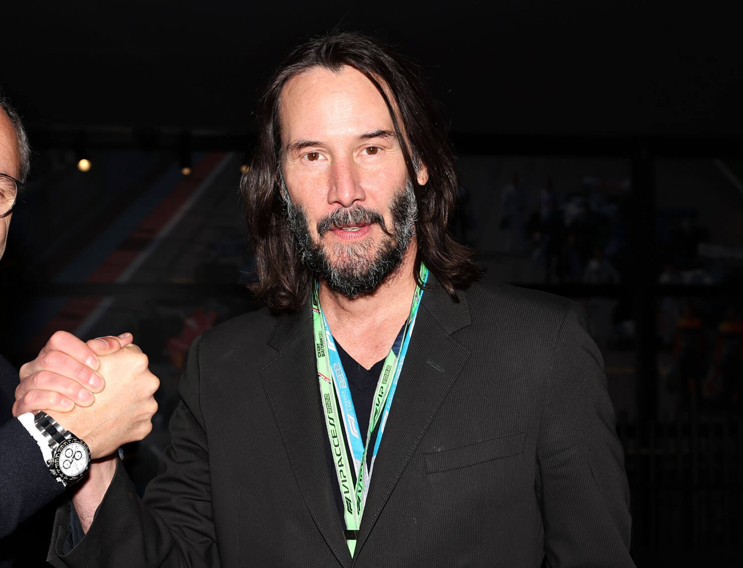 Keanu was there too