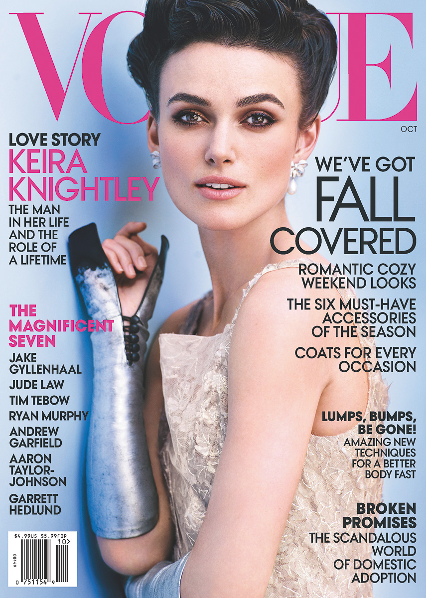 Keira covers Vogue less seriously