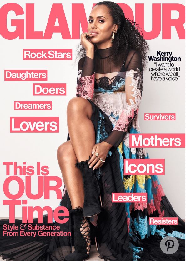 Kerry Washington’s art and activism