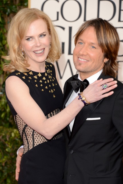 Best Black Dress & Men’s Heels: Nicole Kidman & Keith Urban