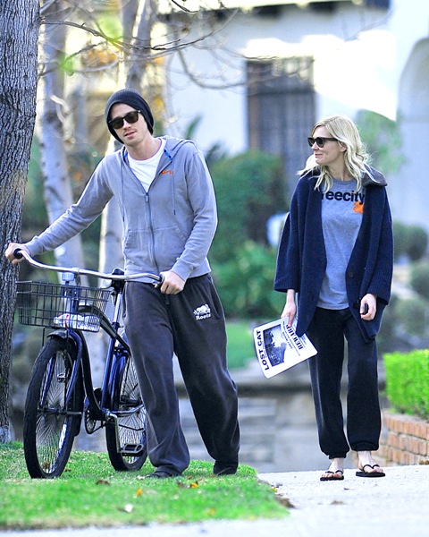 Looking good together in sweats