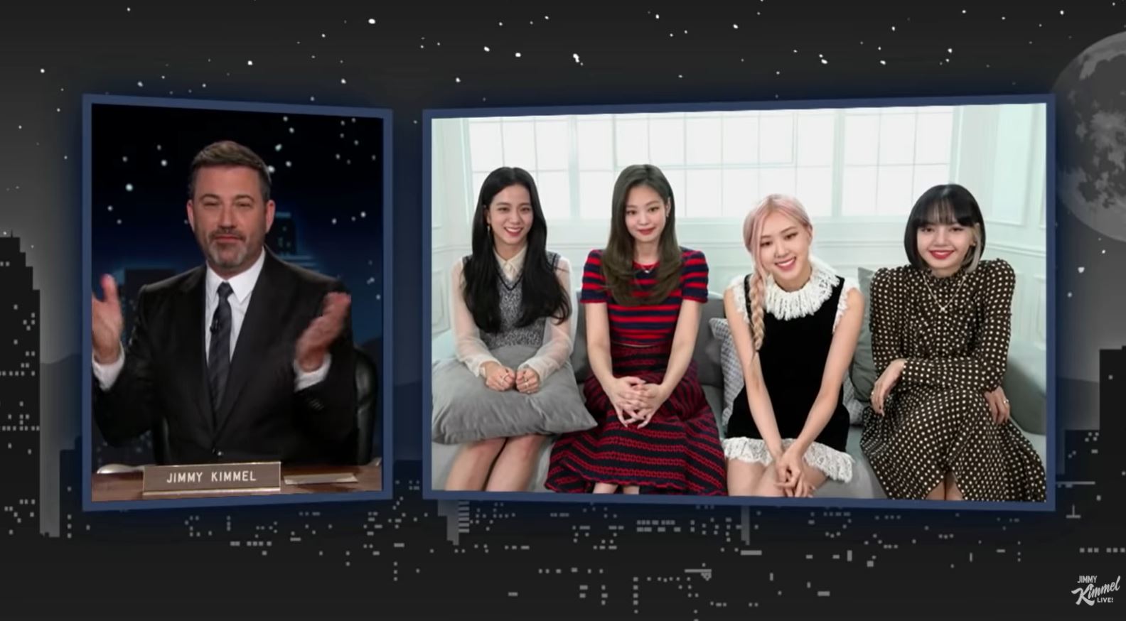 BLACKPINK on Kimmel