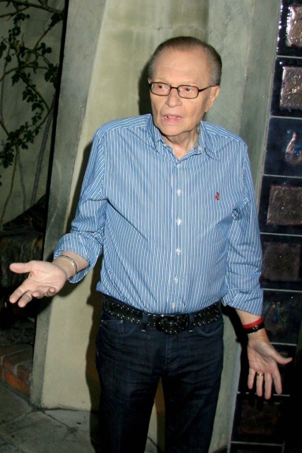 Softball with Larry King