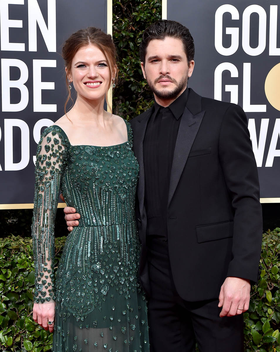 Kit and Rose at the Golden Globes