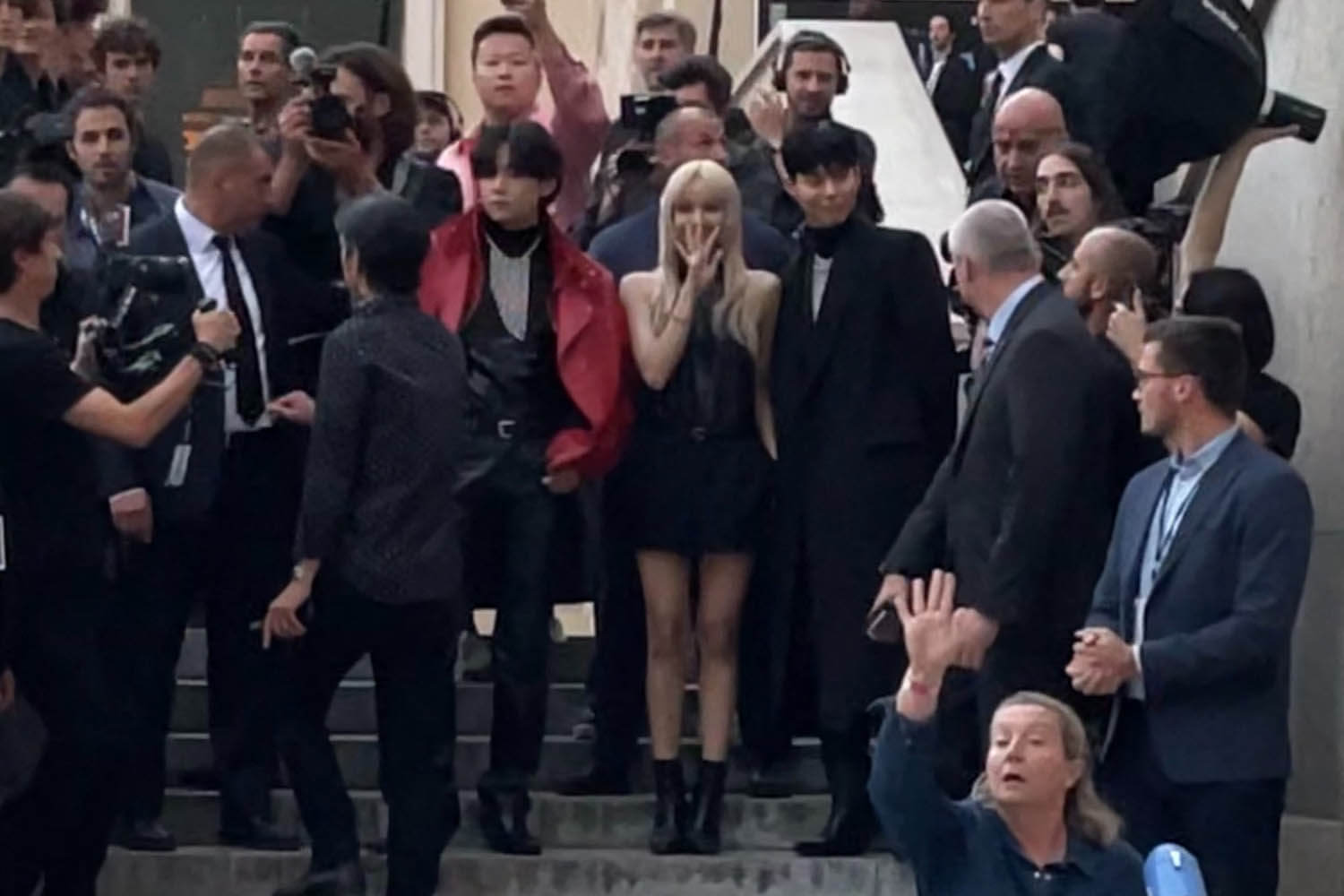 V, Lisa, and Park Bo-gum: Korea takes Paris