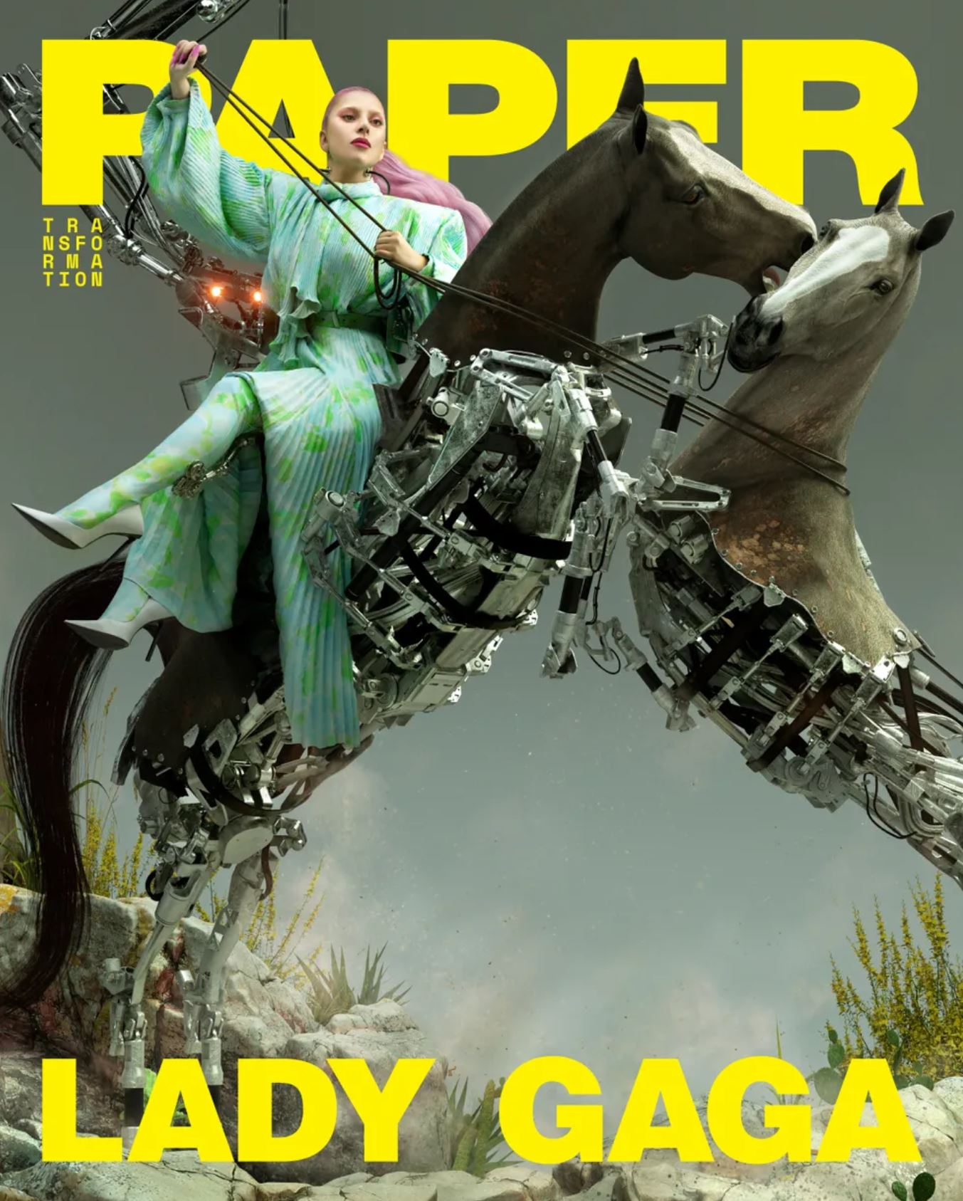 Gaga Covers Paper Mag