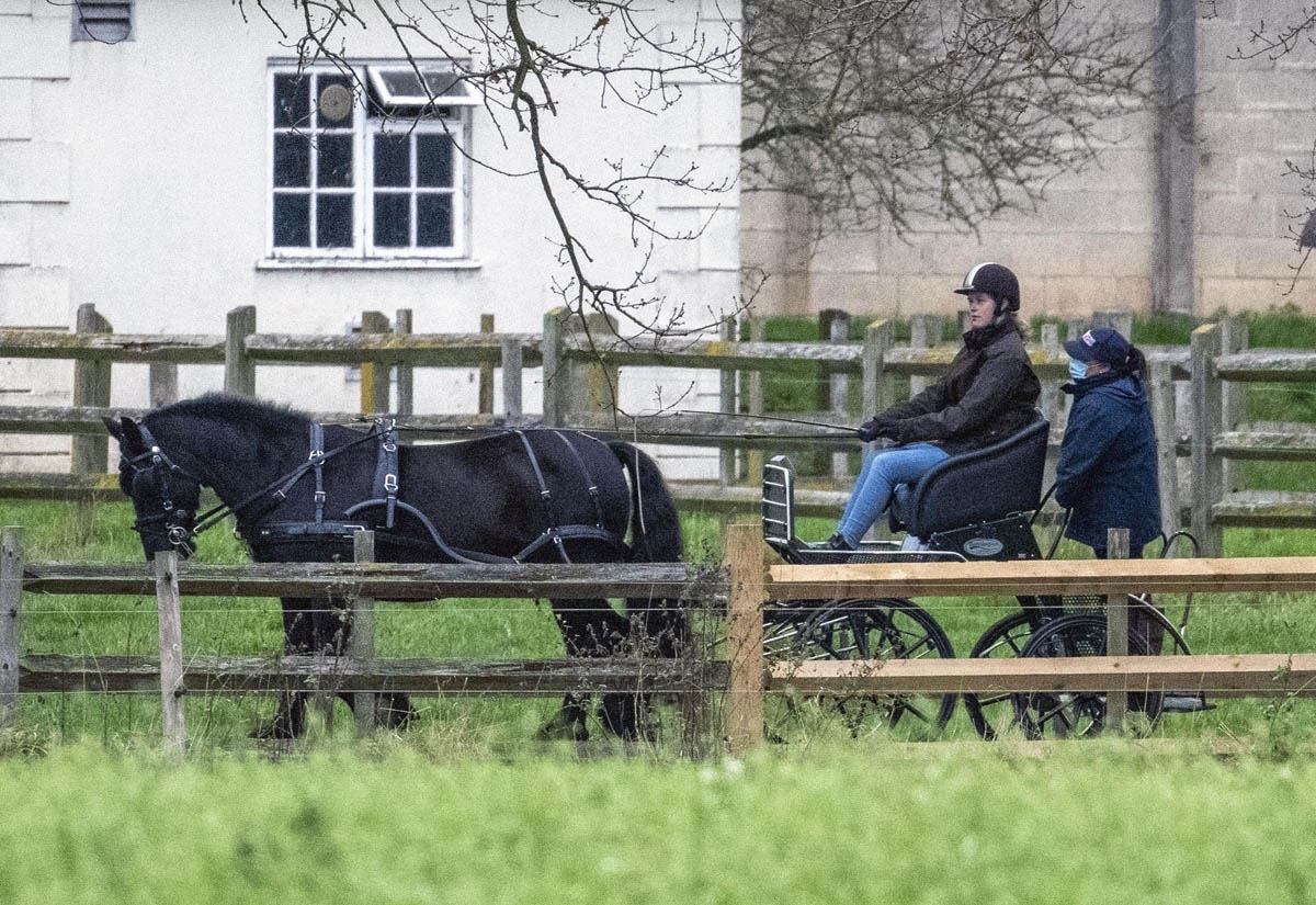 Lady Louise out for a drive