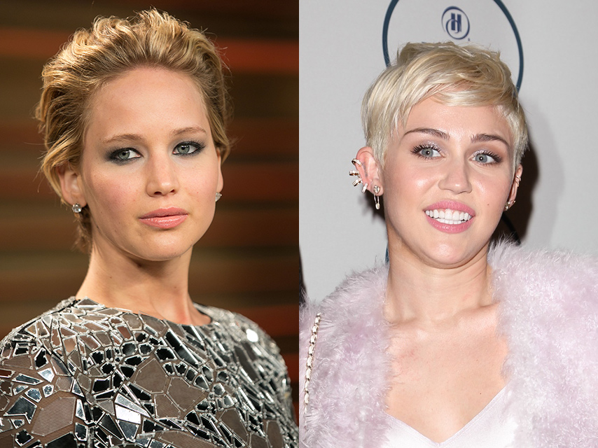 Jennifer Lawrence almost vomited on Miley Cyrus