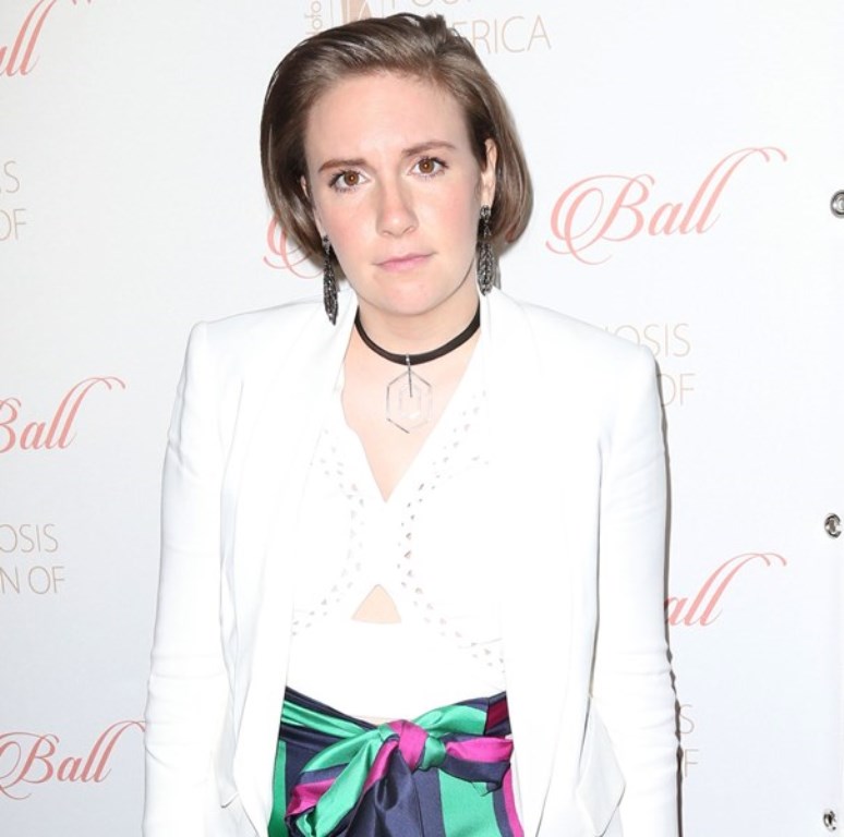 Meanwhile, Lena Dunham