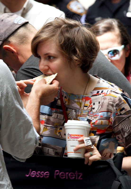 Lena devours her Boss-adillia