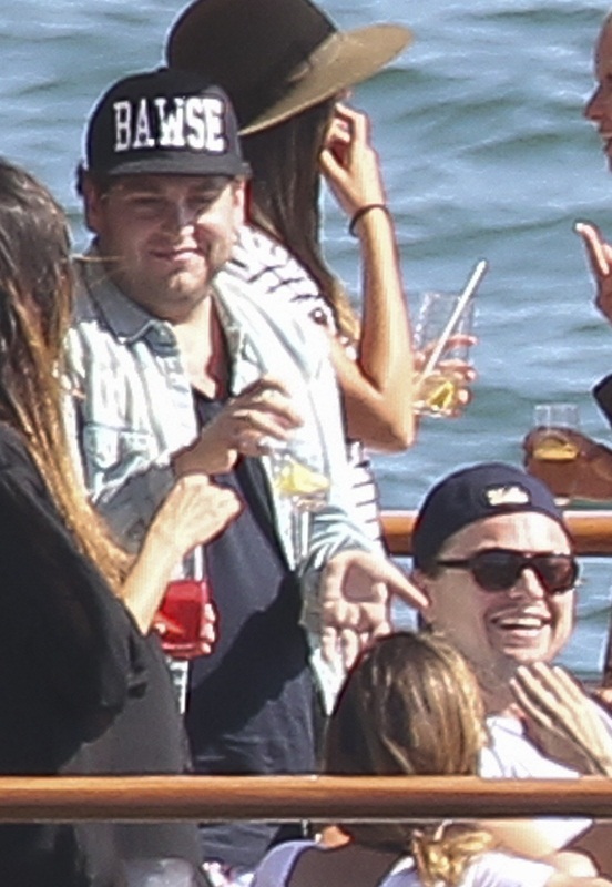 Tagging along with Leo