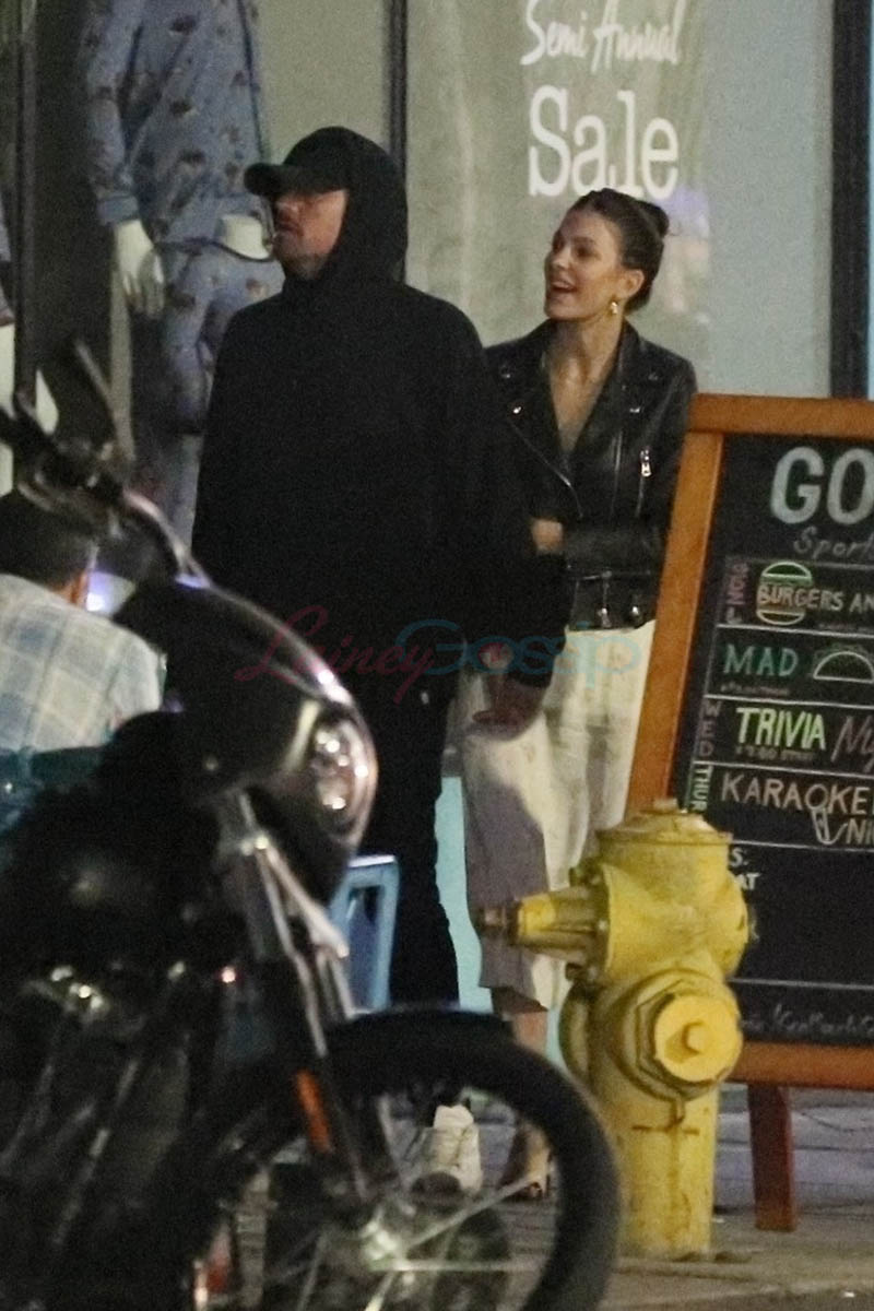 Leo and Camila holding hands