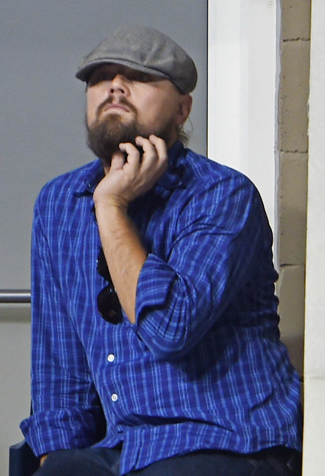 Djokovic, Murray, and DiCaprio