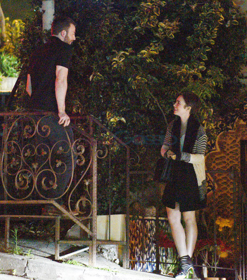 Chris Evans & Lily Collins: the visual