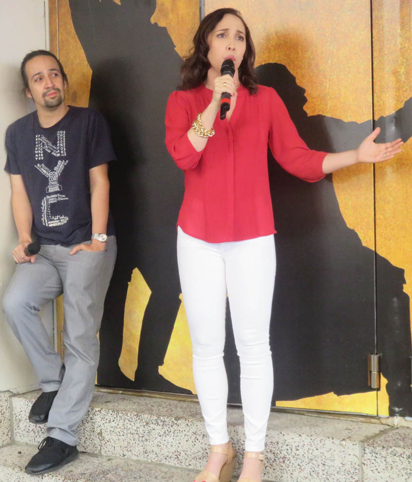 Celebrities Holding The Mic