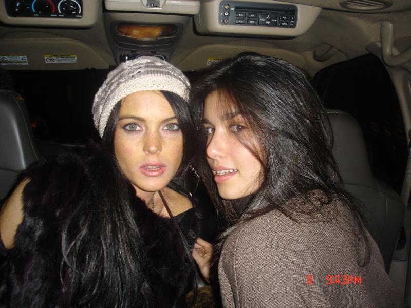 Lindsay Lohan and the Mysterious White Line