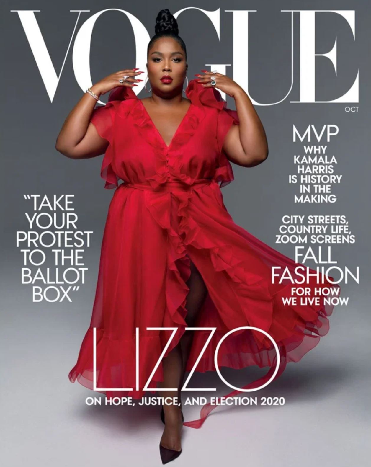 Lizzo covers Vogue