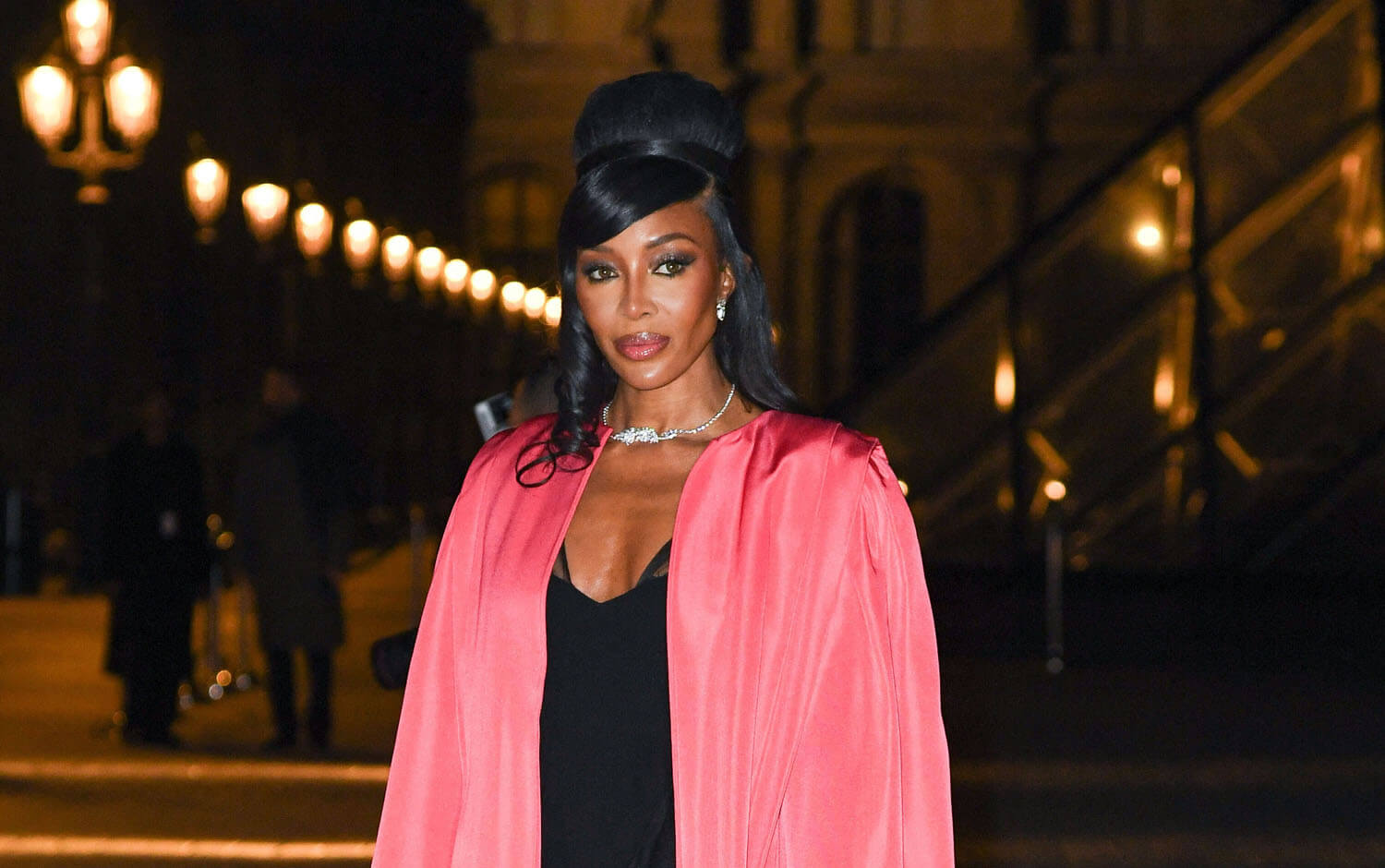 Naomi and Tyra and more at the Louvre