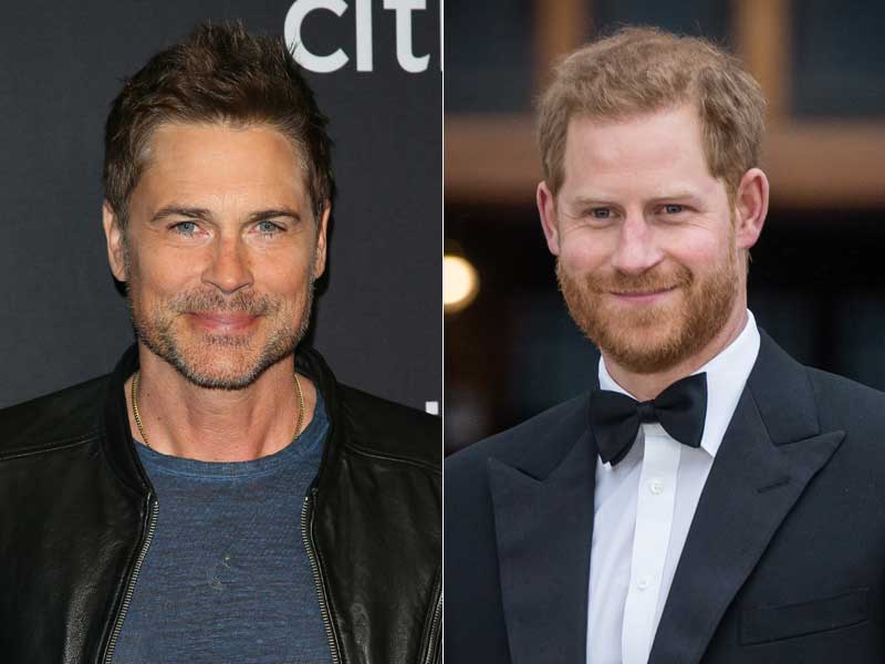 Rob Lowe, the Gossip – about Prince Harry