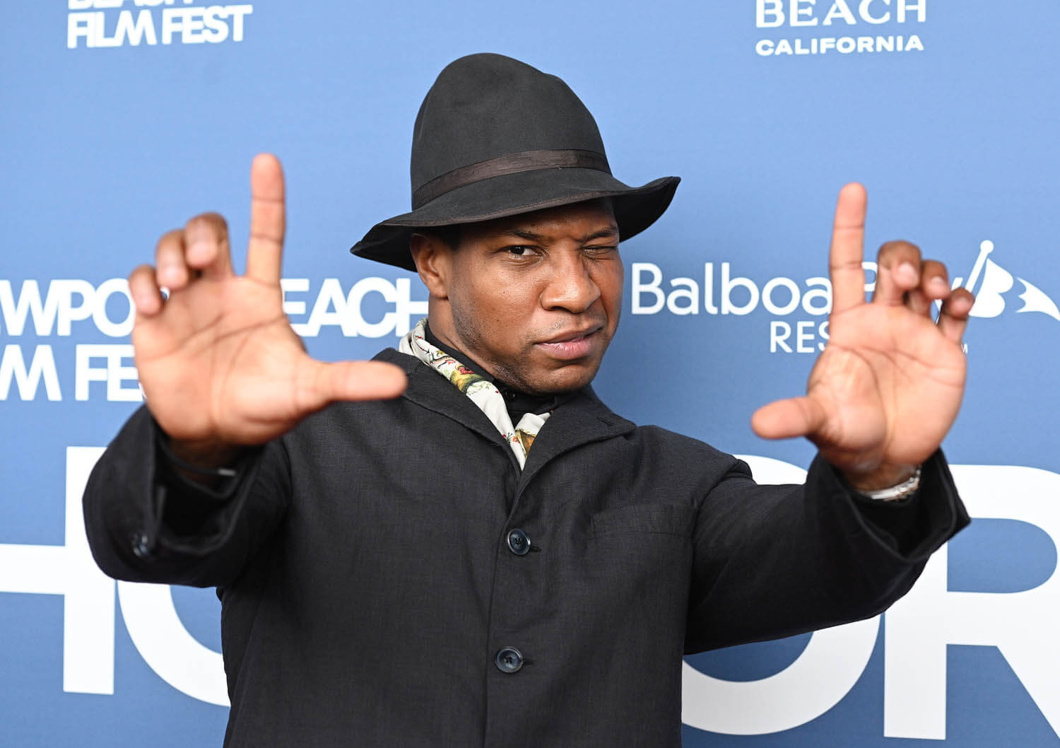 Jonathan Majors is in his villain era