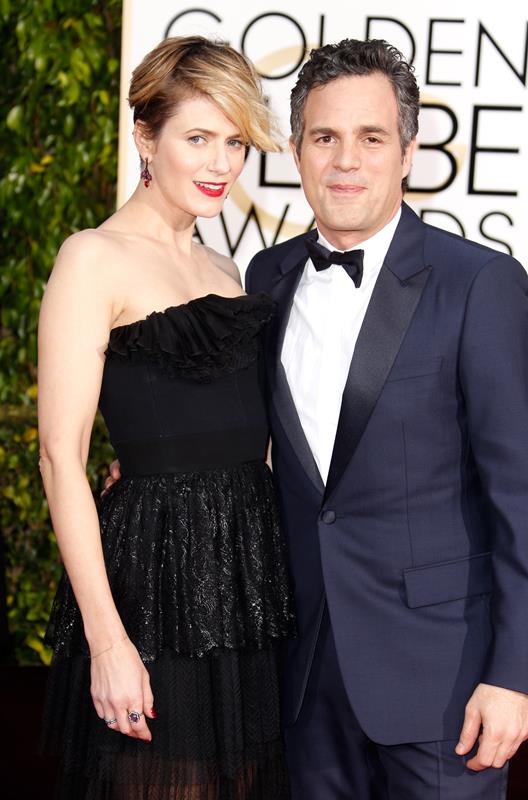 Mark Ruffalo at the Globes: the future Keaton