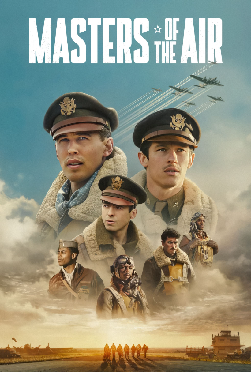 Austin Butler and Callum Turner in Masters of the Air