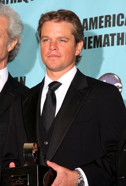 Matt Damon’s longer hair