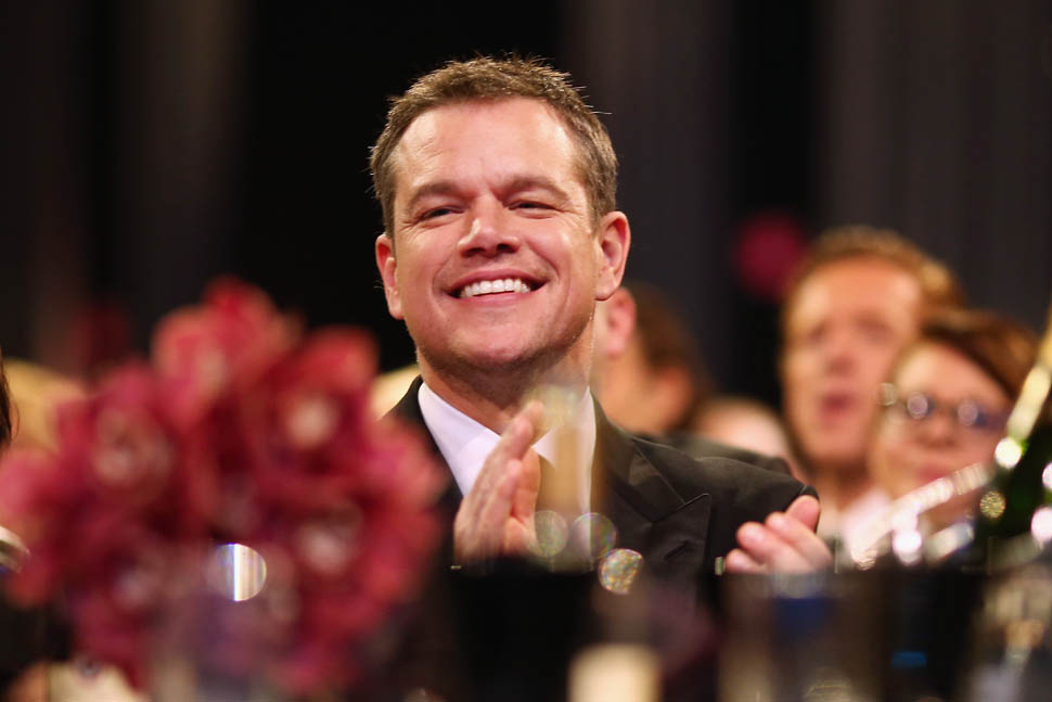 Matt Damon went to lose