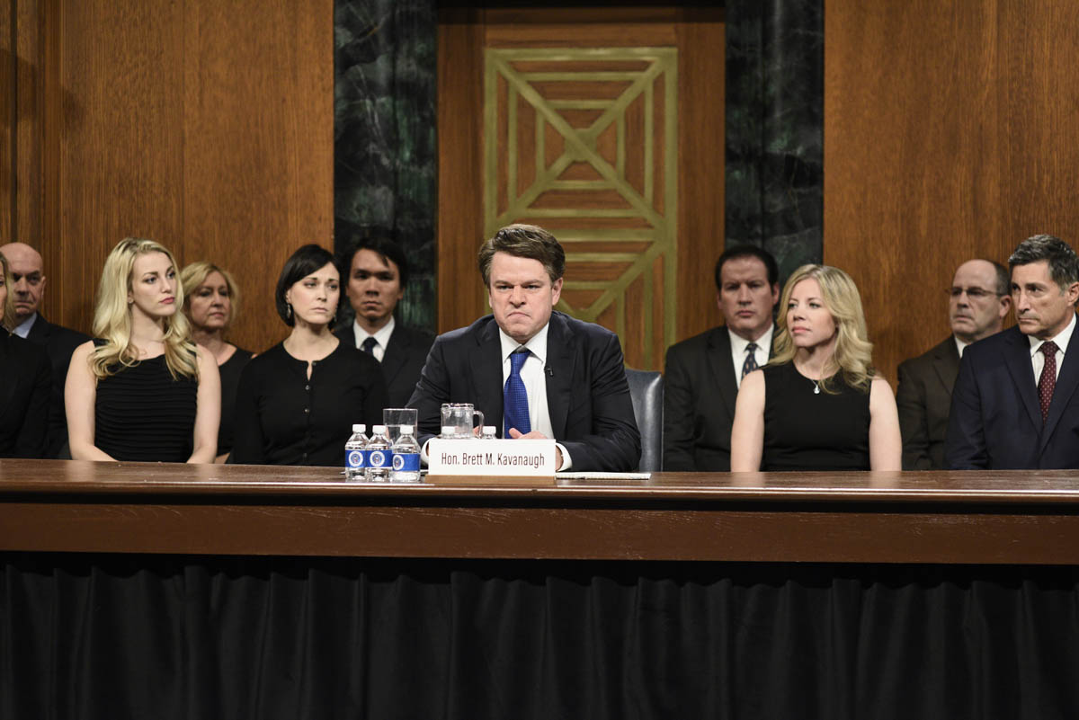 Matt Damon is Brett Kavanaugh