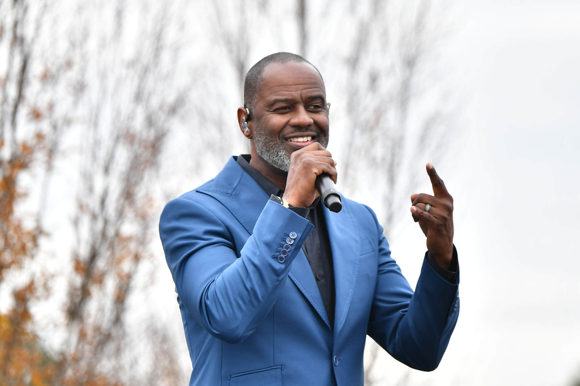 Brian McKnight also has family drama