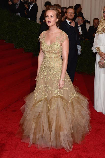 Met Gala 2012 Marchesa Victim: Leighton Meester