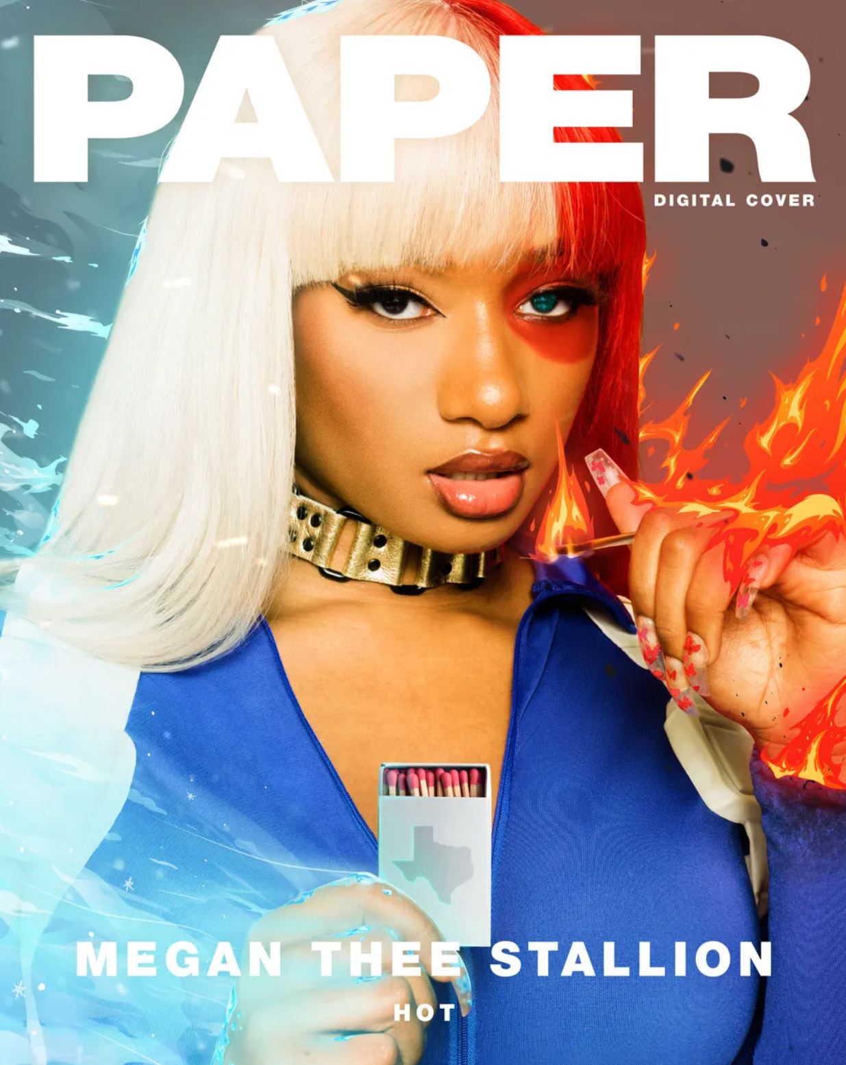 Megan Thee Stallion's Paper Magazine cover