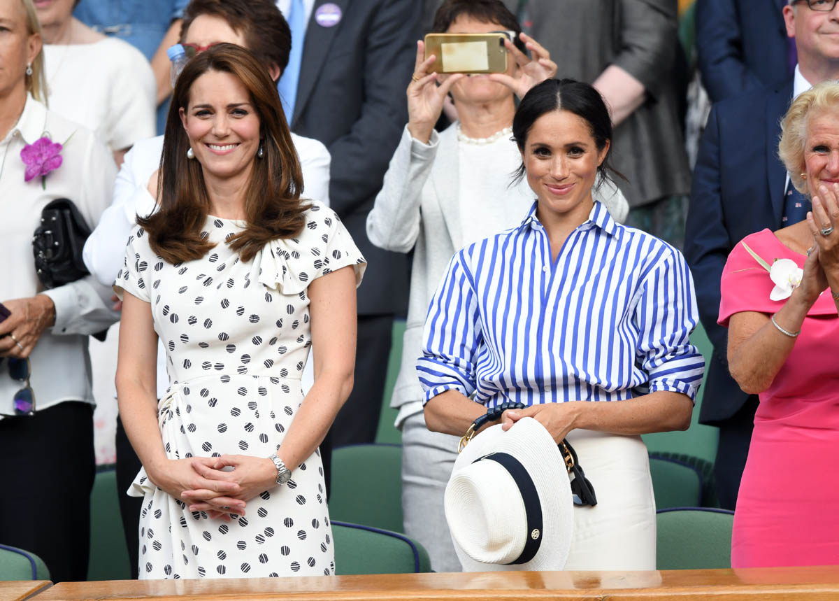Princess Kate & Royal Meghan at Wimbledon