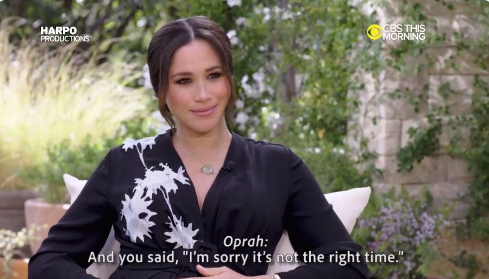 Oprah Asks Meghan: Why Now Is The Right Time?