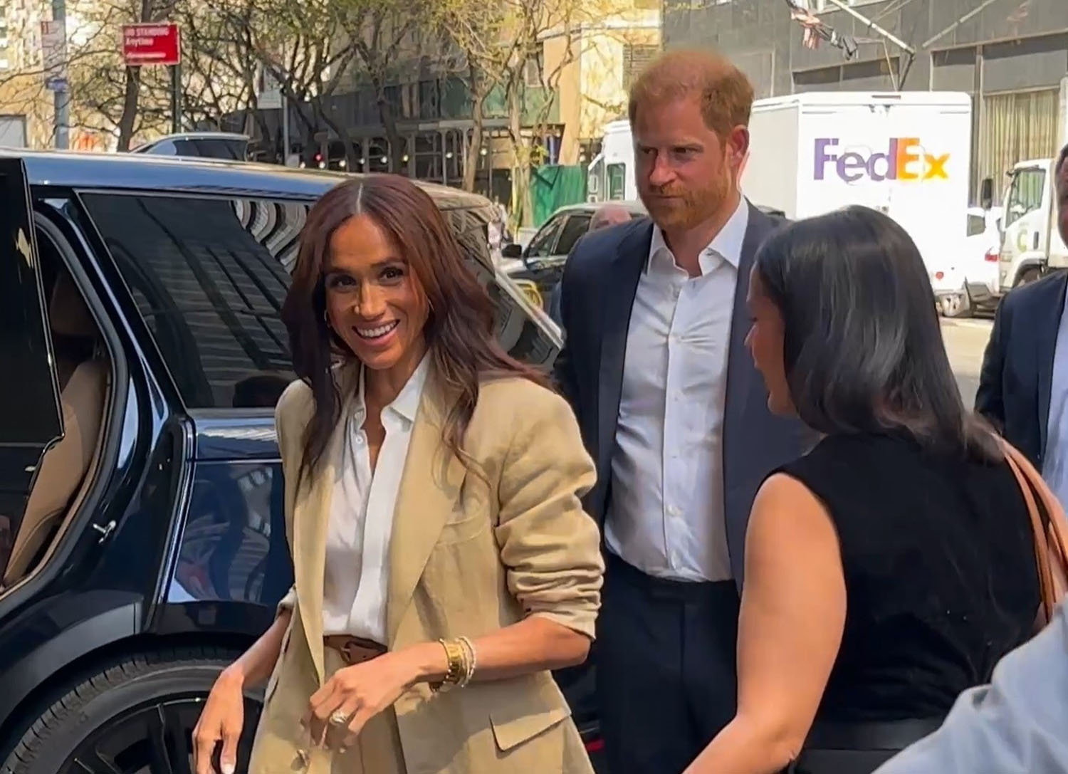 Meghan and Harry: TIME in New York