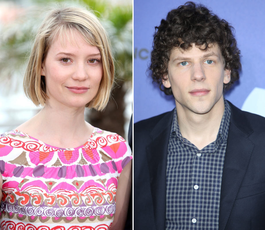 Mia Wasikowska & Jesse Eisenberg