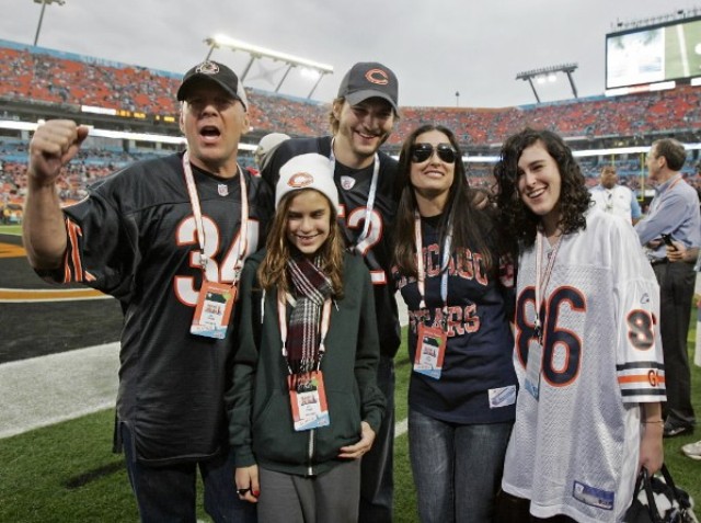 Ashton Kutcher’s Bears girls