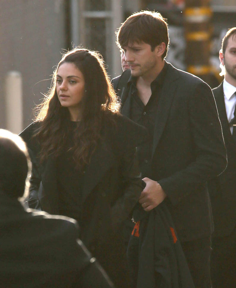 Mila & Ashton at Kimmel