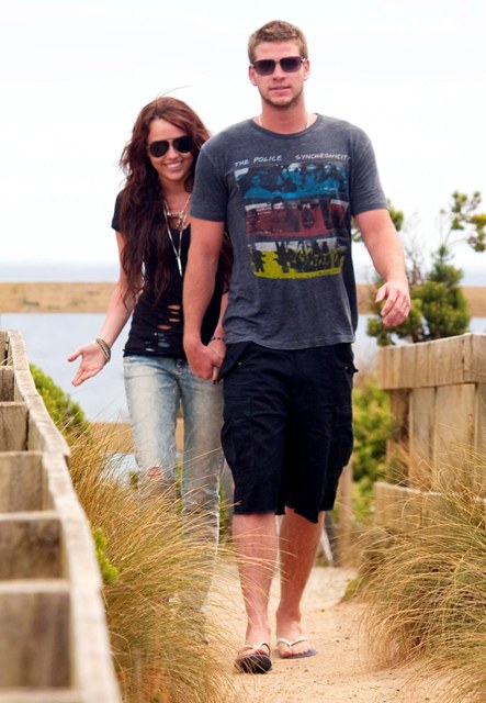 Miley meets the family