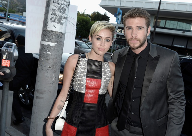 Miley & Liam on the carpet again