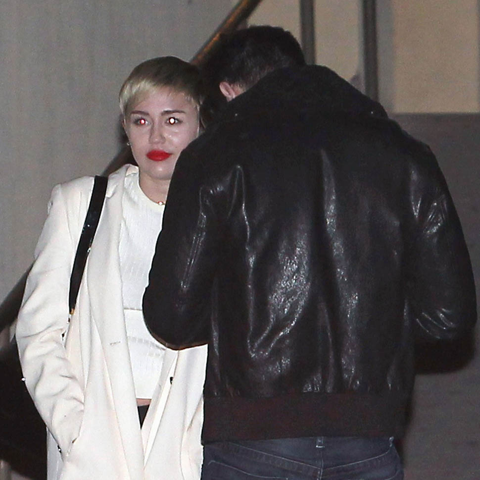 Miley & Patrick’s family night out