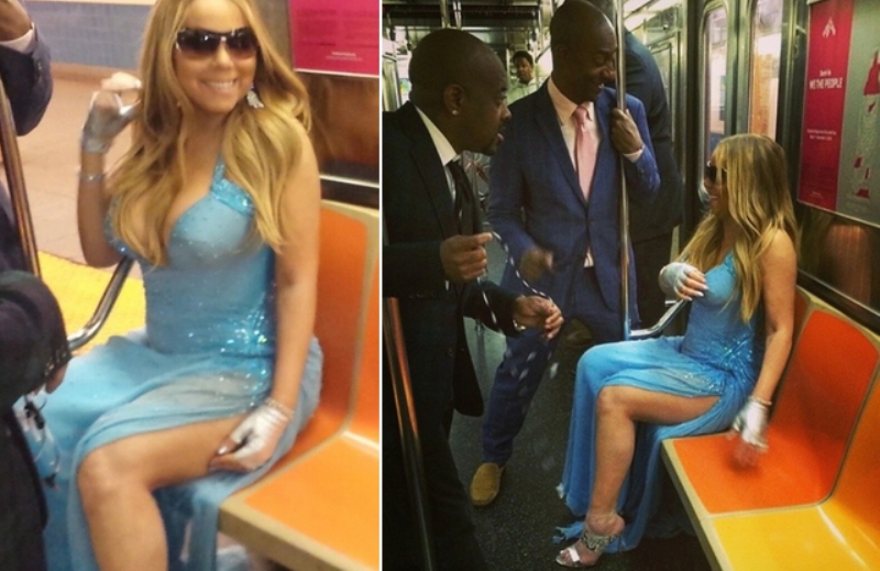 Mimi on public transit