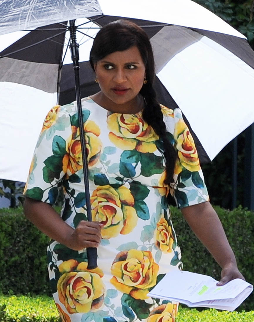 Mindy Kaling loves a good print