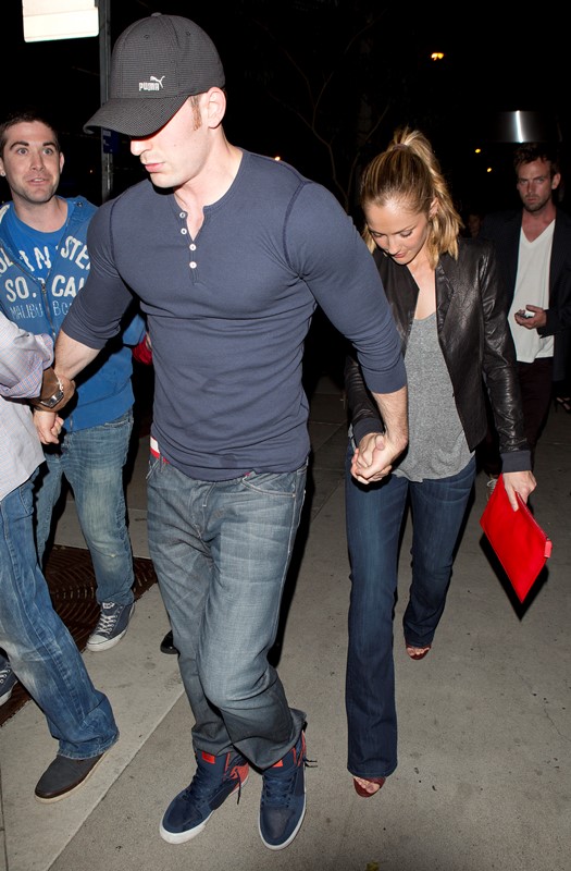 Minka Kelly & Chris Evans are over