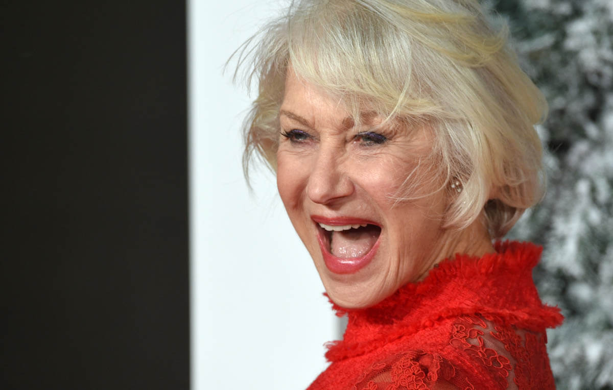 Helen Mirren wants a “hey hey”