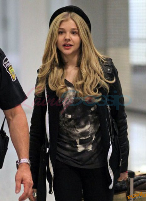 TIFF Photos: Chloe Moretz arrives in Toronto