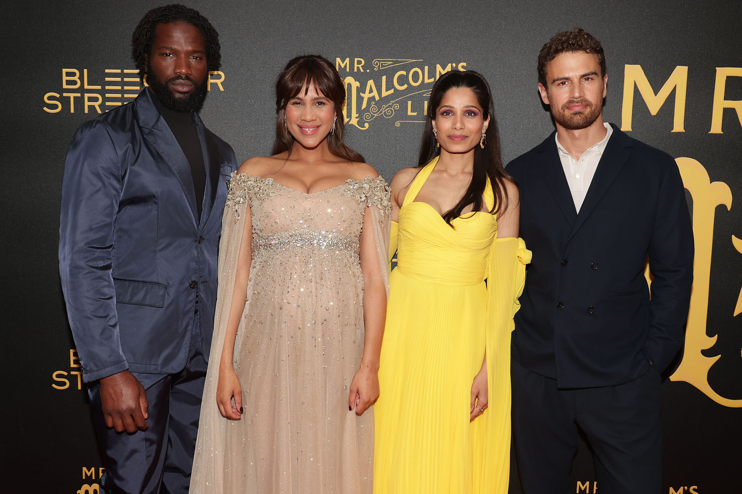 Freida Pinto and Zawe Ashton in Mr. Malcolm’s List