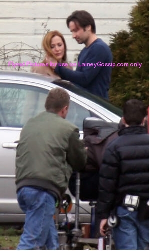 Mulder and Scully in Vancouver